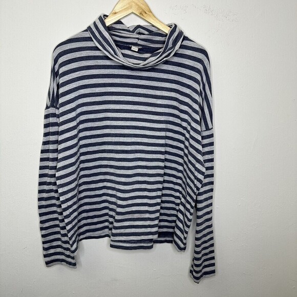 J. Crew‎ striped sailor sweater navy and white sweater Size XL - Picture 2 of 8